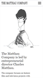 Mobile Screenshot of matthau.com